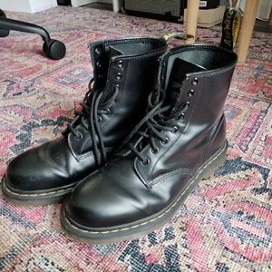 Dr. Martens 1460 Smooth Leather Lace Up Boots